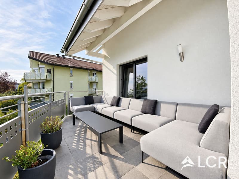 Magnifique appartement meublé de 4,5 pièces - Terrasse - Vue lac (3)