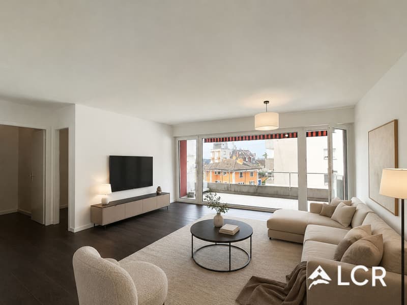 Appartement 3.5 pièces de 75 m² avec balcon - Montreux (2)