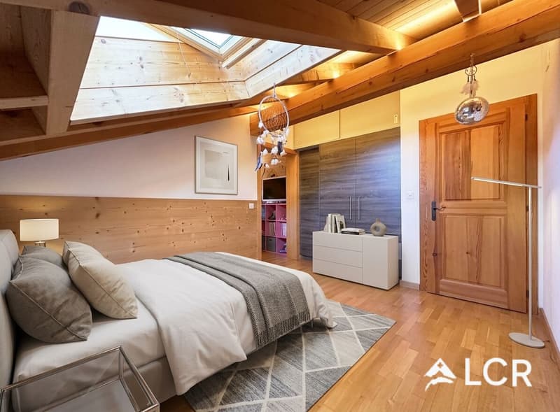 Magnifique chalet de 7.5P avec vue panoramique et cadre idylllique (11)