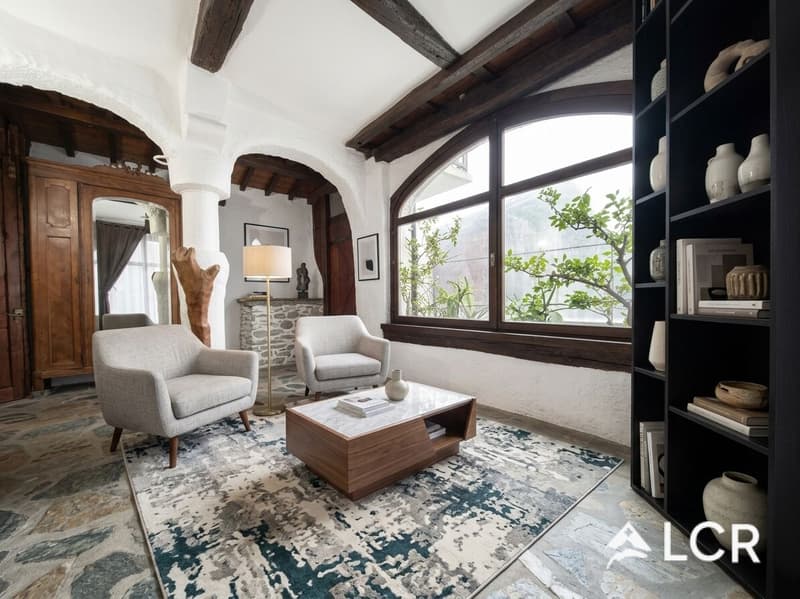 Bel appartement de 3.5P avec son 2.5P indépendant au dessous / Jardins et terrasse (3)
