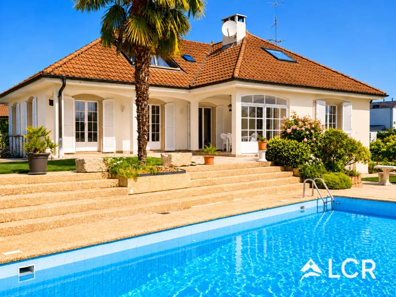 Magnifique maison familiale 8,5p / Jardin avec piscine et appartement indépendant (1)