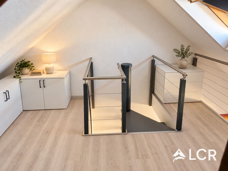 Beau duplex partiellement meublé de 3.5p à Lausanne (8)