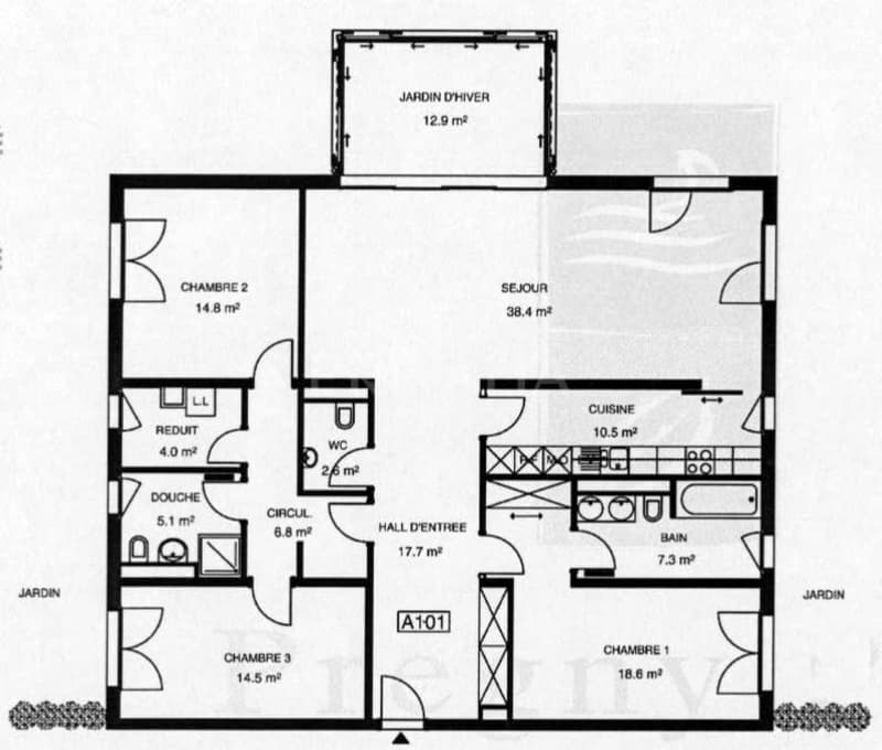 Appartamento magnifico al piano rialzato in una residenza di lusso (2)