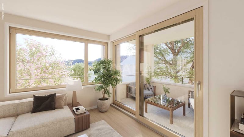 Projet neuf - Appartement de 5 pièces au rez-de-chaussée (2)