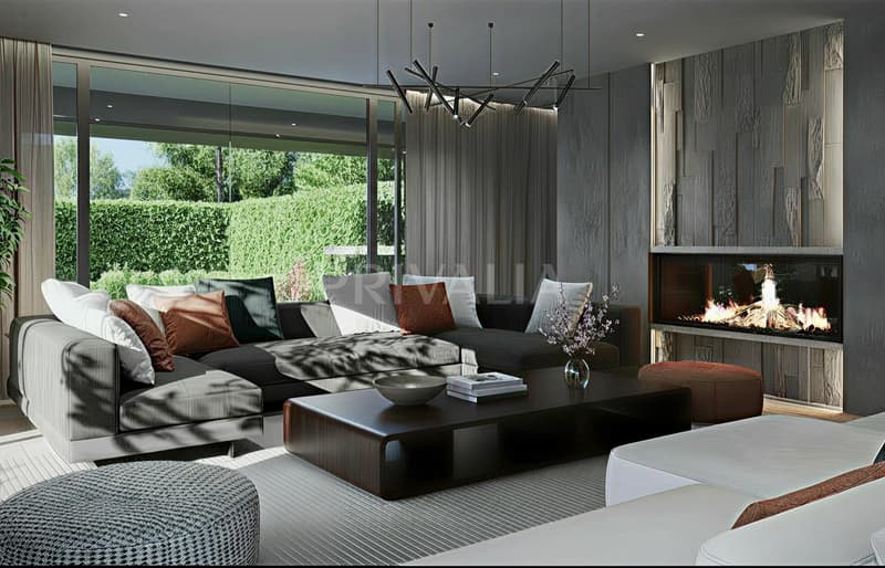 Meraviglioso appartamento di 223 m2 PPE con grande terrazza e giardino privato (2)