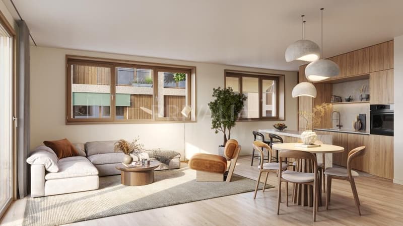 NEW: Le Hameau du Bourg New Development Project - 3-Room Duplex Apartment with Balcony & Terrace (1)