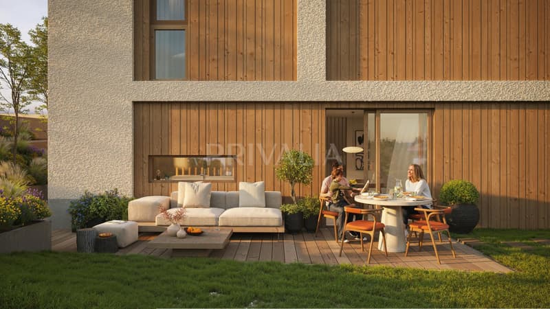 NEW: Le Hameau du Bourg New Project - Elegant Semi-Detached Villas with Gardens, Terraces, and Loggias (5)