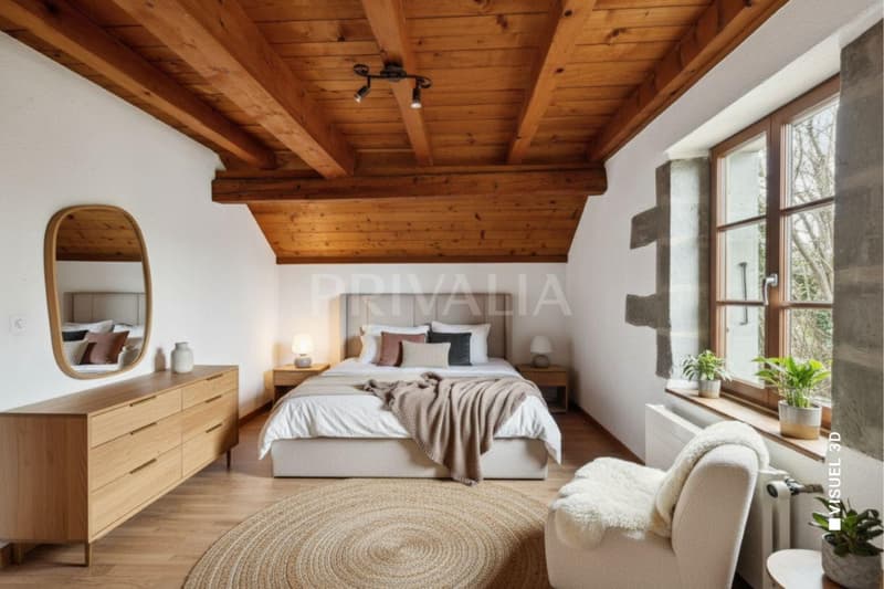 Beautiful character house in the heart of Cartigny village (4)