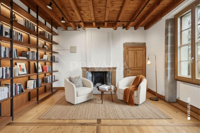 Beautiful character house in the heart of Cartigny village (3)