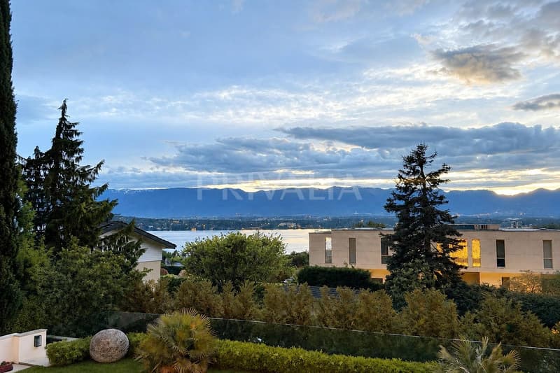 Élégante villa rénovée avec vue sur le lac à Cologny (1)