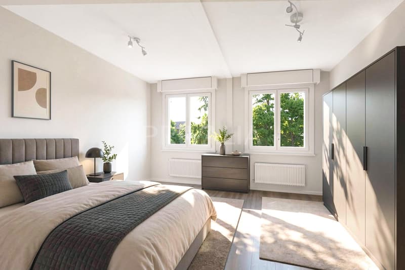 In Esclusiva: Ampio appartamento di 5 locali con balcone e garage a Onex (3)