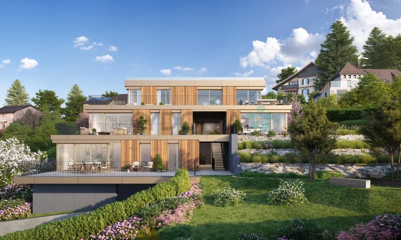 In vendita: progetto nuovo a Lutry? Attico d'eccezione di 187 m² con vista sul lago (6)