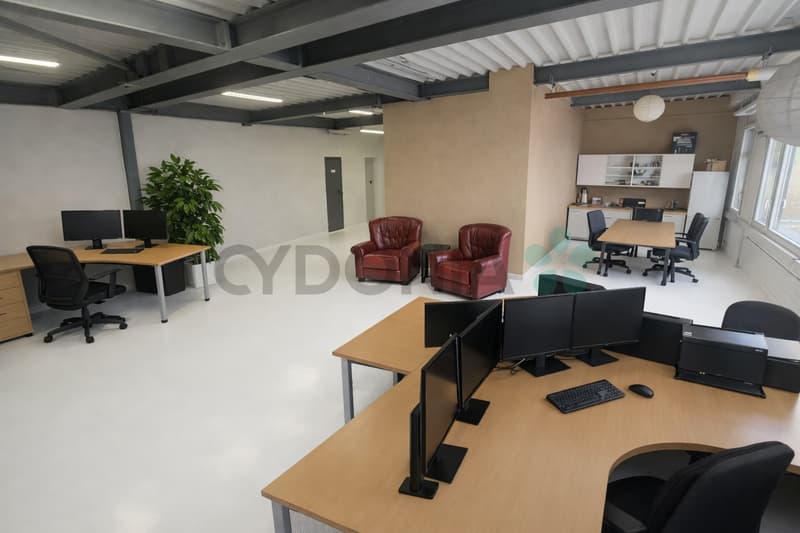 Locale commerciale con uffici e deposito in affitto, totale 270m2 (2)