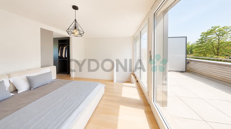 Belle maison mitoyenne d'une surface de 135 m² répartie sur trois étages, en zone résidentielle d'Aire. (5)