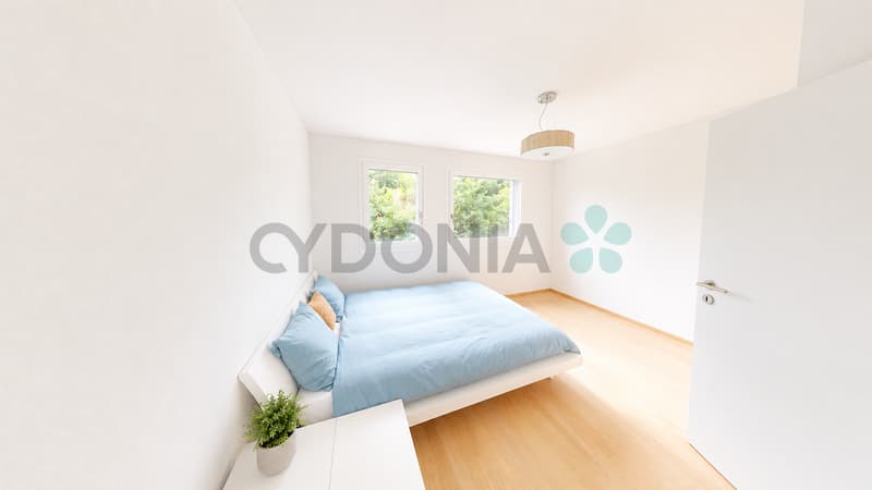Beautiful semi-detached house with a surface area of 135 m², spread over three floors, in a residential area of Aire. (9)