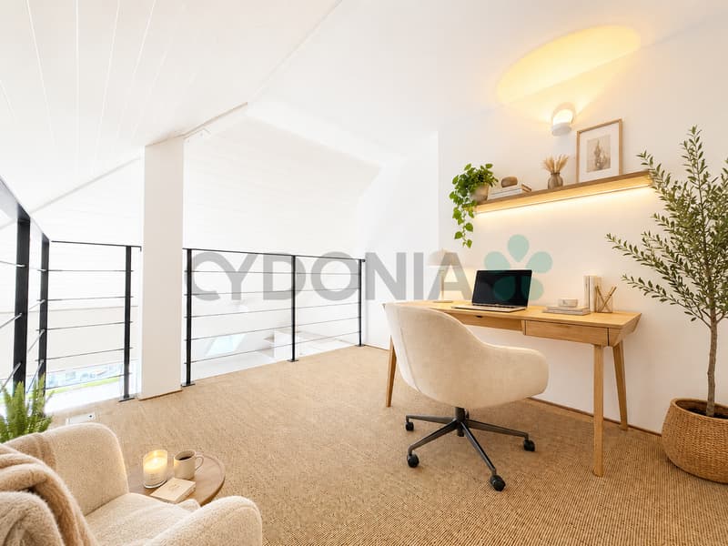 Duplex attic 3.5 rooms with terrace and balcony in Perly (7)