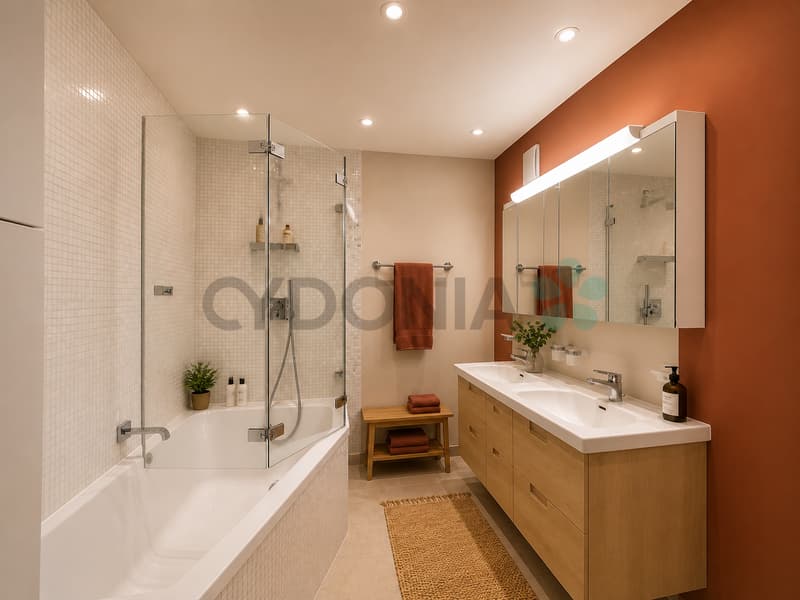 Beautiful through apartment with 5 rooms in the heart of Meyrin Village (7)