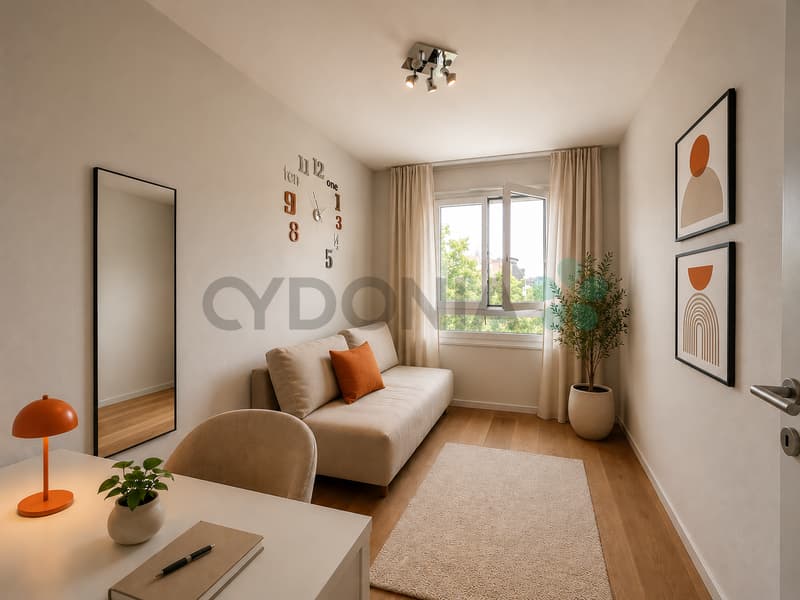 Beautiful through apartment with 5 rooms in the heart of Meyrin Village (8)