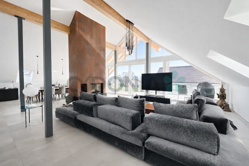 EN EXCLUSIVITÉ Attique d'exception en duplex de plus de 275m² A 15 minutes de Nyon (2)