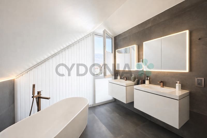 EN EXCLUSIVITÉ Attique d'exception en duplex de plus de 275m² A 15 minutes de Nyon (5)