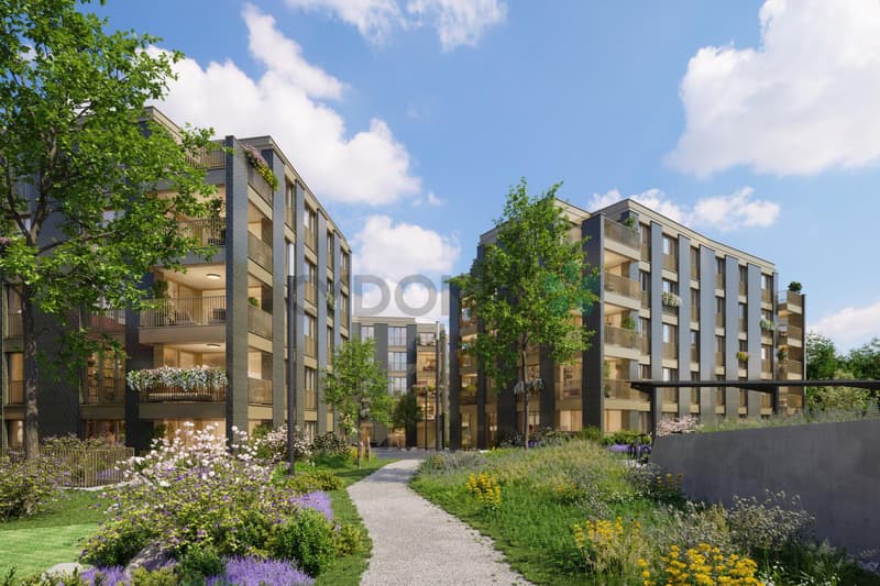 Appartement neuf de 2.5 pièces de 62 m² PPE avec loggia . (6)
