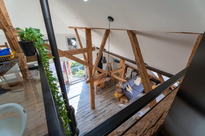 Maison villageoise de caractère avec 3 logements, jardin et terrasse (4)