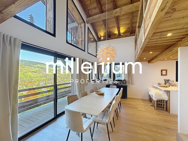 Superbe Chalet à Megève, proche village à pied (11)