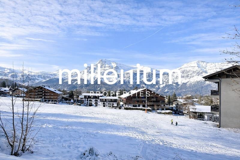 Four-room new apartment in the charming village of Les Carroz (1)
