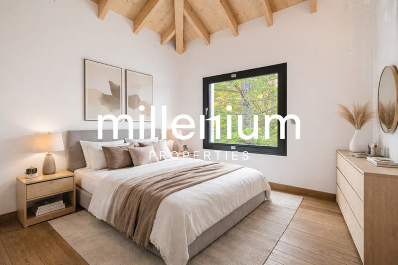 Villa contemporaine avec toit-terrasse et vue dégagée - Proche Genève (8)