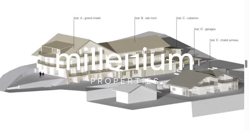 ACTIF IMMOBILIER D'EXCEPTION - PERMIS PURGÉ 8 appartements et chalets (2)
