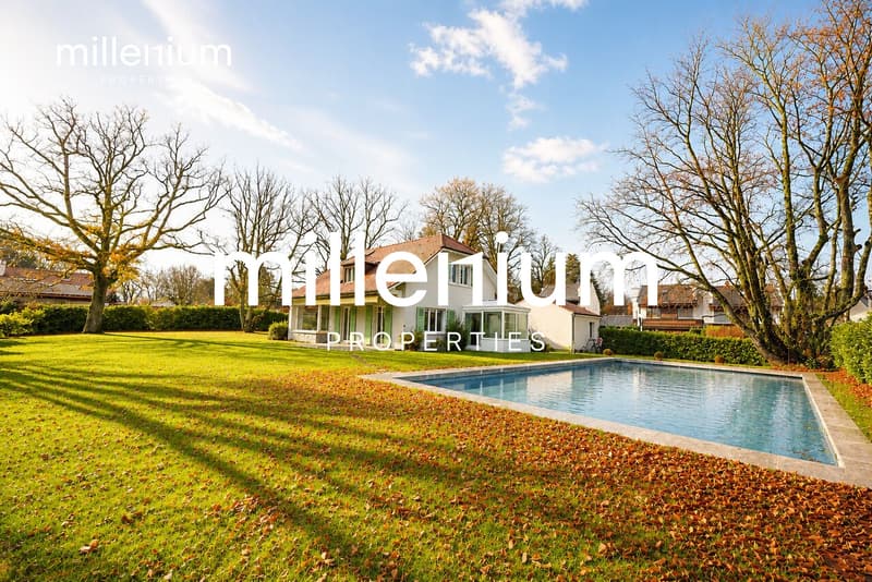 Villa exceptionnelle avec piscine à Versoix (13)