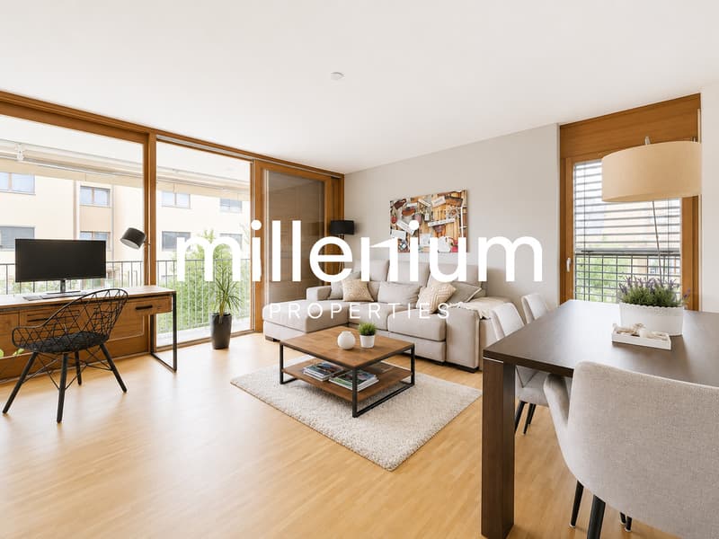 Prächtige möblierte 4-Zimmer-Wohnung mit Terrasse (2)