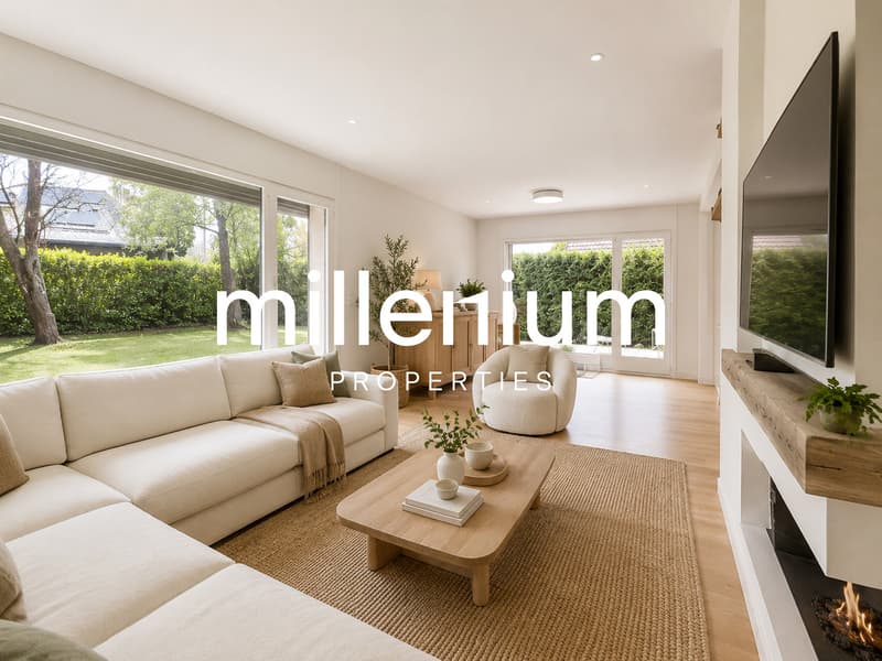 Traumhafte Villa im modernen Stil mit großem Südgarten - Vessy (3)
