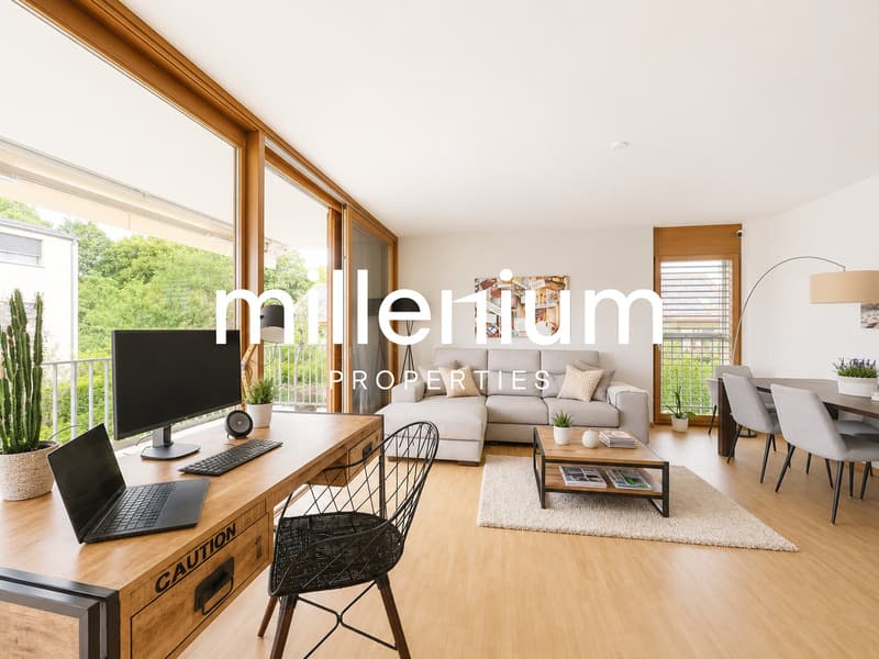 Prächtige möblierte 4-Zimmer-Wohnung mit Terrasse (3)