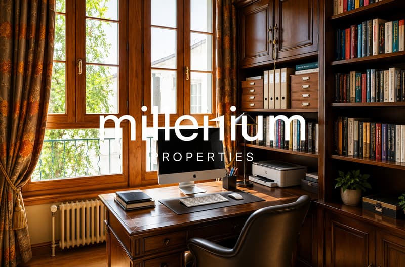 Appartement duplex de charme en rez-de-jardin au Château Barillet --Satigny (7)