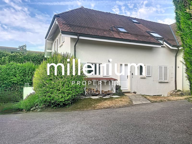 Magnifique maison jumelée à Bogis-Bossey de 170m2 jardin et piscine (3)
