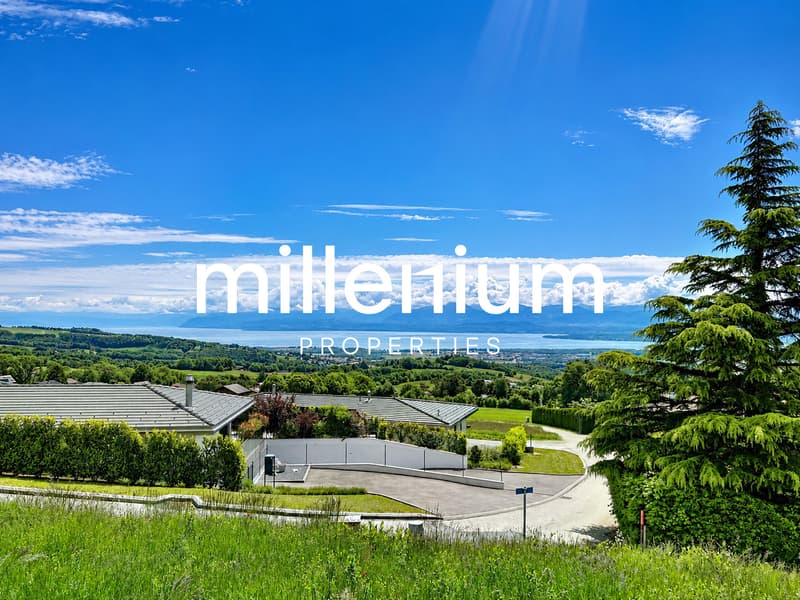 Luxurious villa with a panoramic view of the mountains and lake (1)