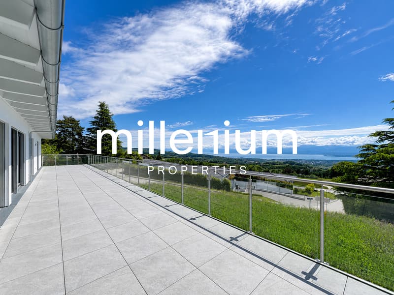 Villa de luxe avec vue imprenable sur le lac Léman et les Alpes (2)