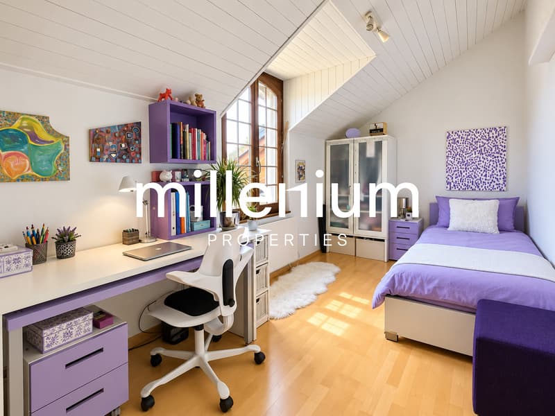 Maison contemporaine semi meublée avec jardin et studio indépendant (7)