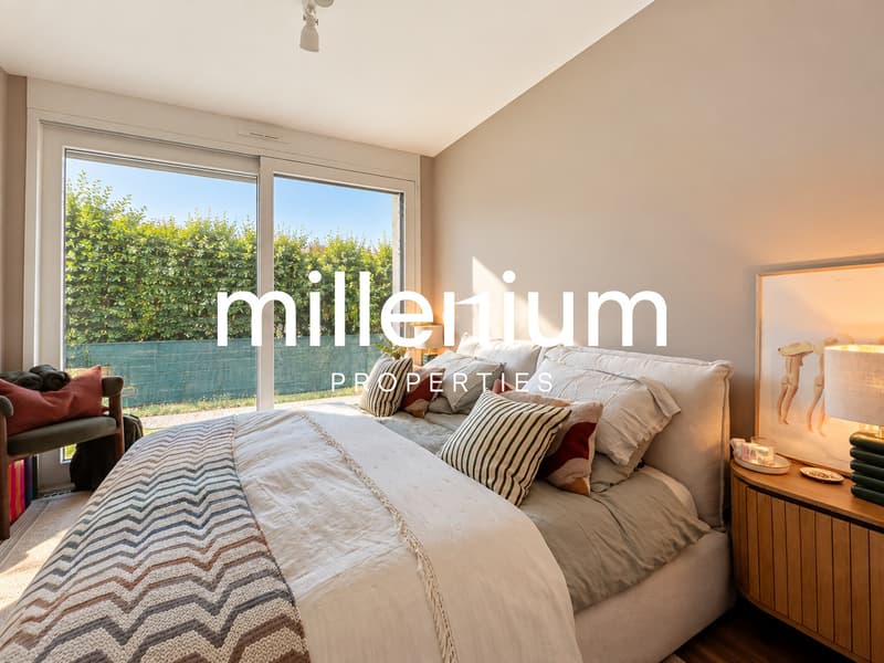 Belle villa familiale contemporaine avec vue sur le lac à Anières (12)