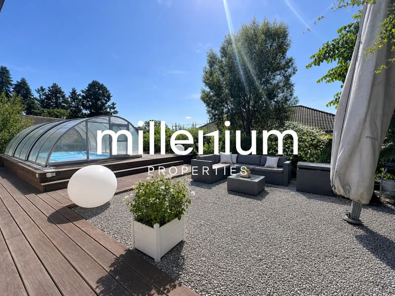 Villa individuelle avec piscine proche ONU (3)
