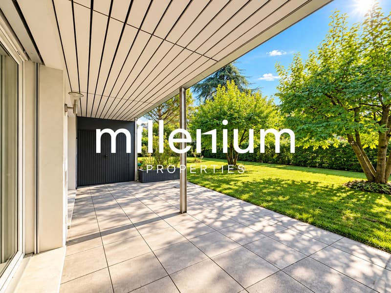 Chêne-Bourg - appartement 4P en rez-de-jardin (9)