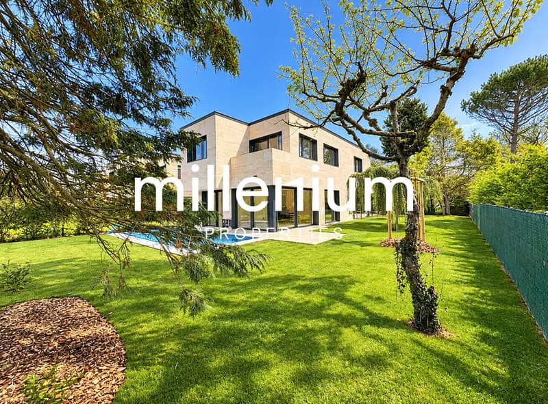 Cologny - Villa contemporaine neuve avec piscine (1)