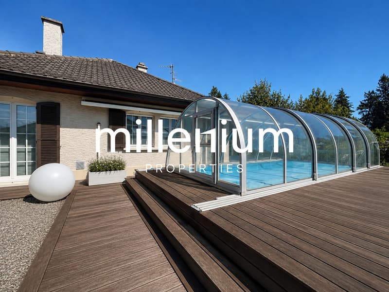 Villa individuelle avec piscine proche ONU (5)