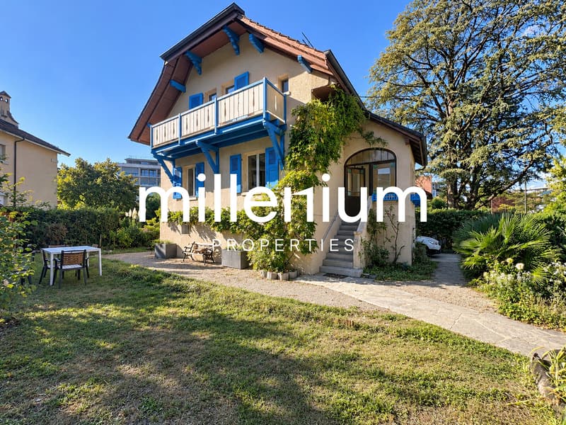 Charmante maison individuelle avec jardin à Châtelaine (1)