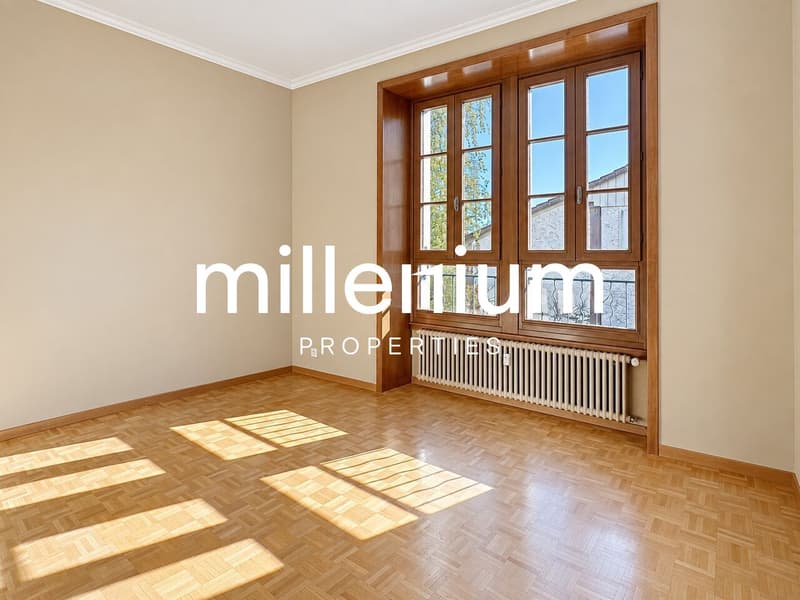 Appartement duplex de charme en rez-de-jardin au Château Barillet --Satigny (9)