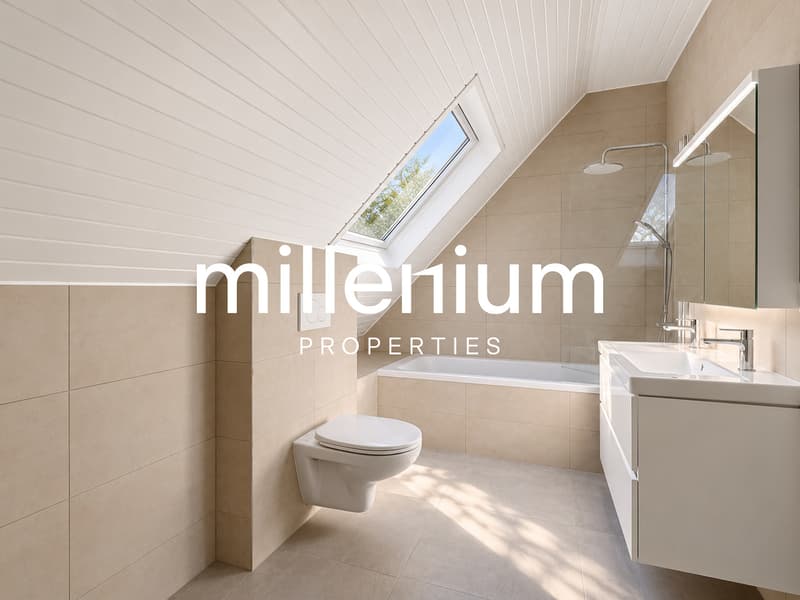 Villa individuelle rénovée avec jardin à Veyrier (9)