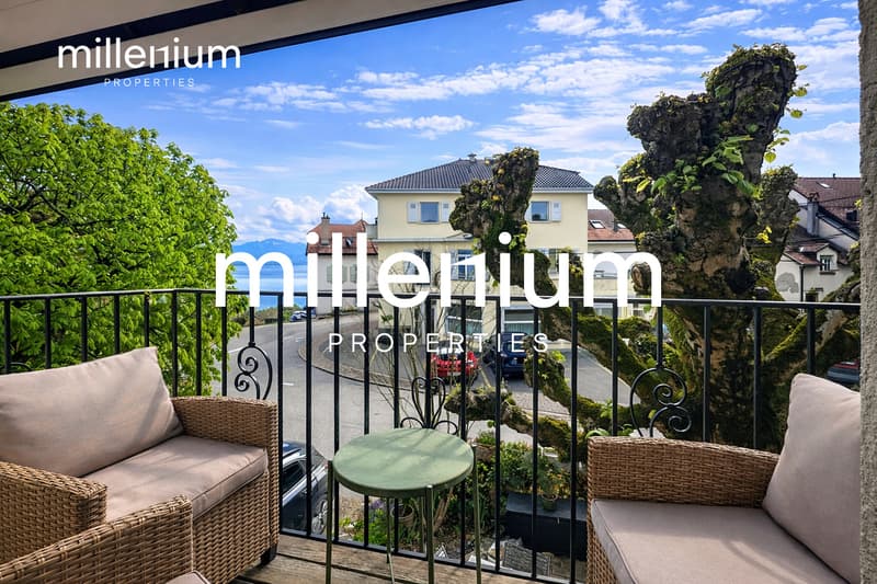 Magnifique duplex meublé à deux pas du lac à Buchillion (9)