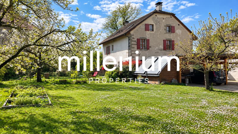 Jolie maison villageoise à Bardonnex (10)