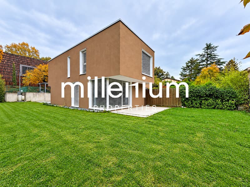 Belle villa mitoyenne avec jardin privatif à Pregny-Chambésy (1)